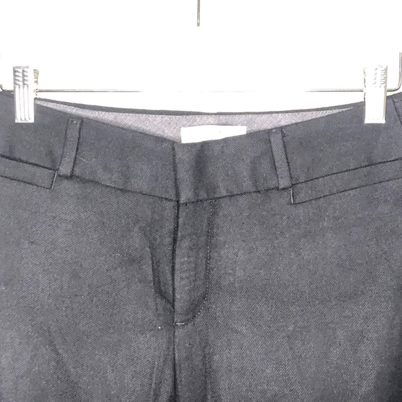 Banana Republic Pants Martin Fit Black Wool Blend Stretch Lined Timeless Sz 4P - Picture 3 of 12